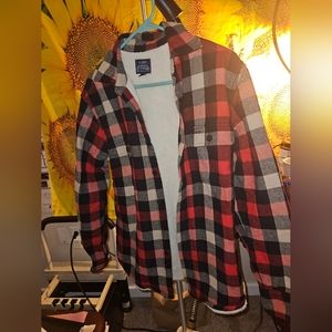 J Crew red plaid jacket